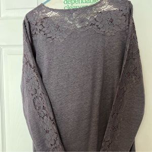 Lavender and Lace Sundance Top
